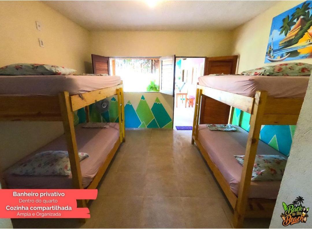 Back To The Beach Hostel - Pipa Praia de Pipa Zimmer foto