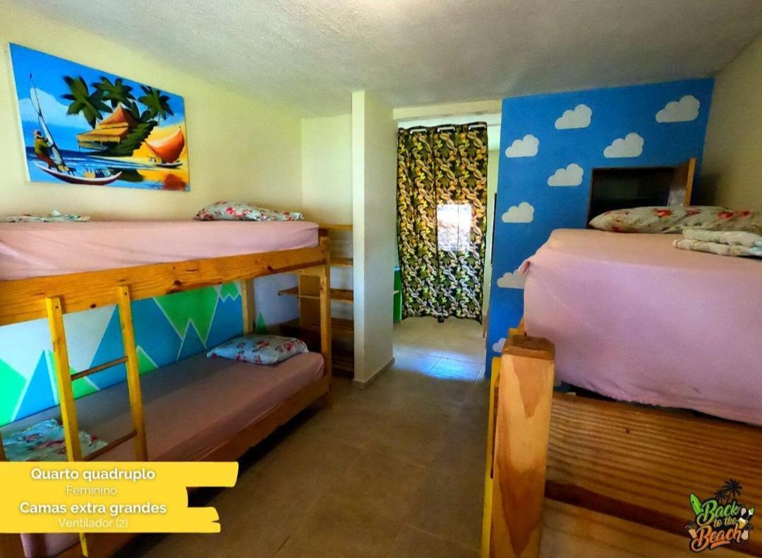 Back To The Beach Hostel - Pipa Praia de Pipa Zimmer foto